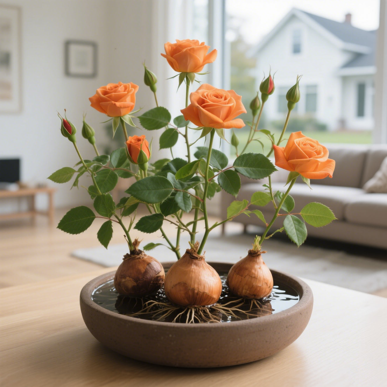 ✨Hidroponikus rózsahagymák – kellemesen illatosak ✨Vízben vagy földben termeszthető