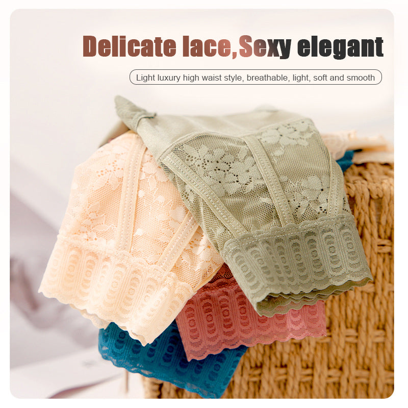 【🌷Vásároljon 1-et, kap 2-t ingyen】 Szexi varrat nélküli selyem csípőemelő bugyi hasszabályozással