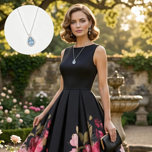 🌸Elegáns, ujjatlan, A-vonalú midi ruha virágmintával👗❤️