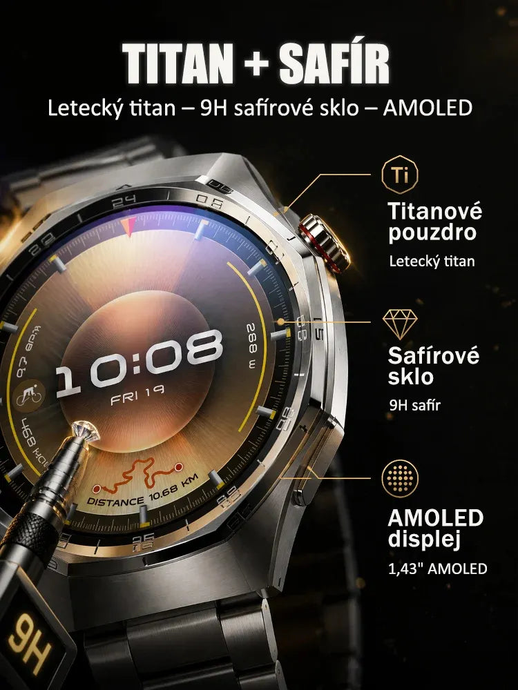 Chytré hodinky GT6pro s Bluetooth voláním