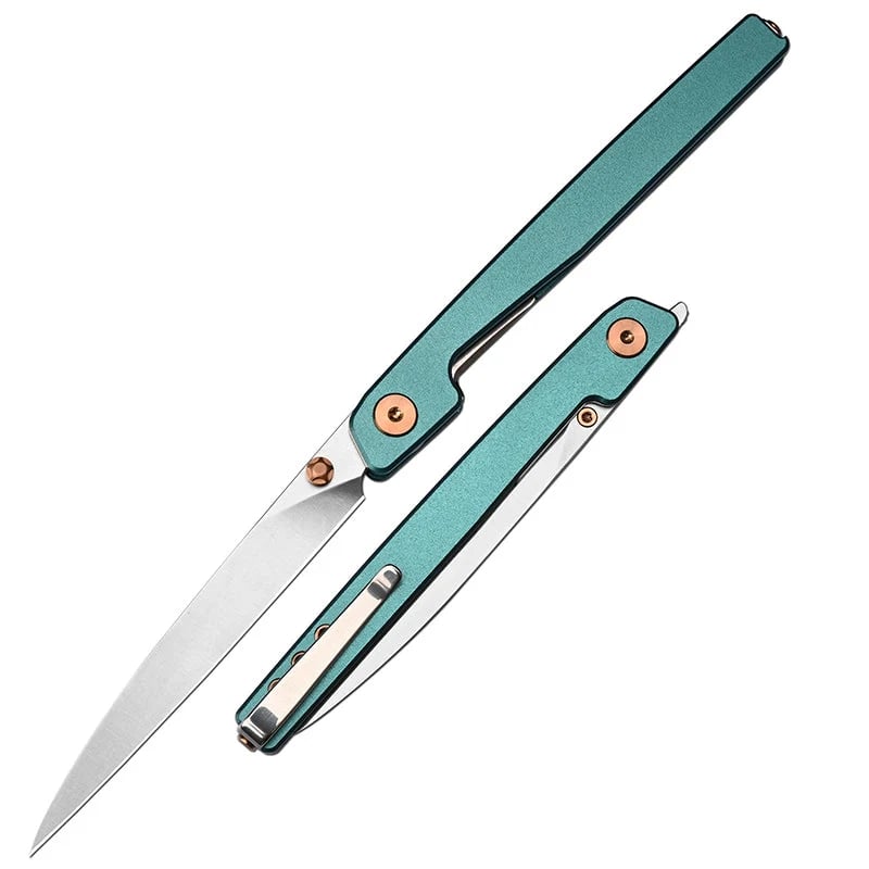🔥Utolsó napi akció 50% kedvezménnyel🎉Lanky Liner Lock elülső flipper kés fekete alumínium nyéllel