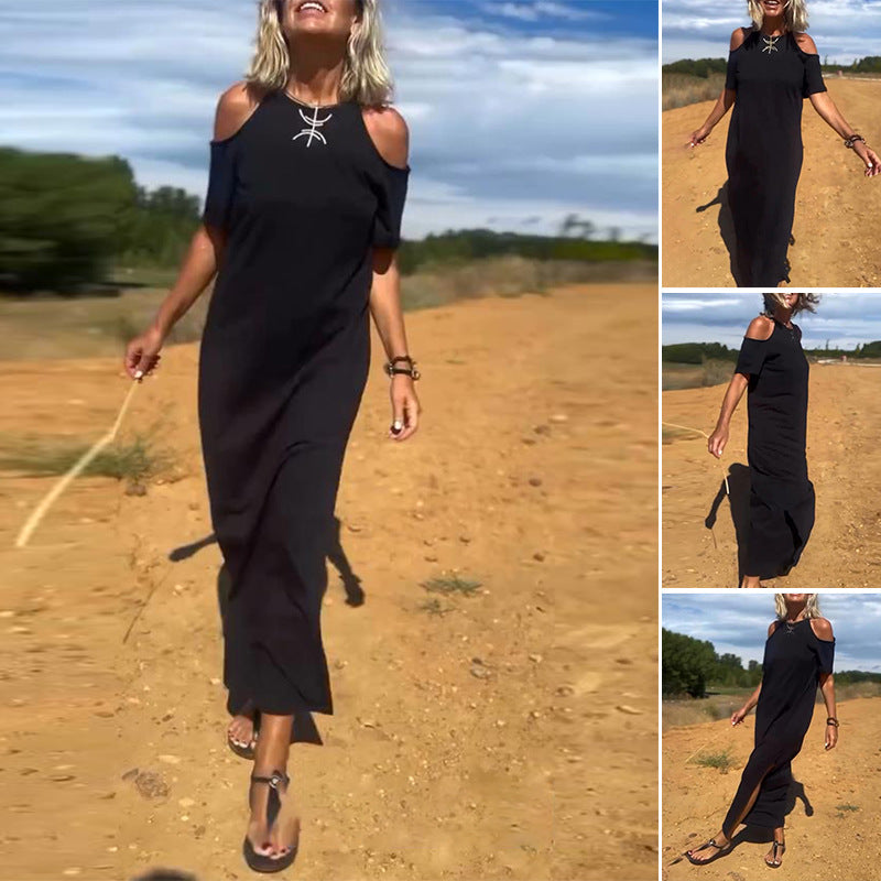 Új, divatos, lezser, karcsúsított ruha