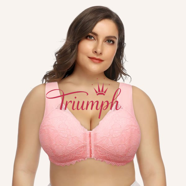 Triumph - (3 db) 5D formázott elülső záródású, drótnélküli tartást adó melltartó