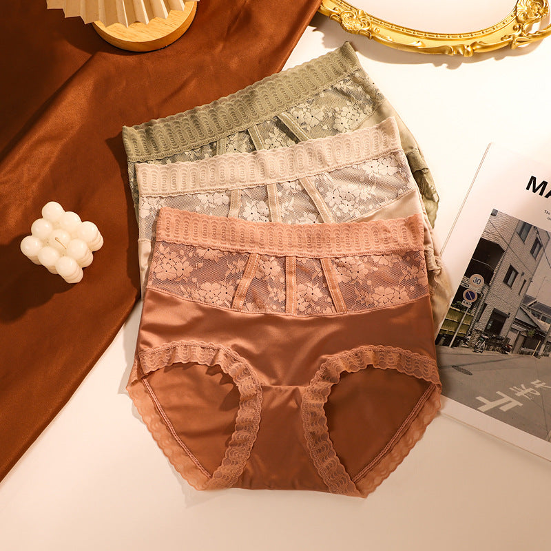 【🌷Vásároljon 1-et, kap 2-t ingyen】 Szexi varrat nélküli selyem csípőemelő bugyi hasszabályozással