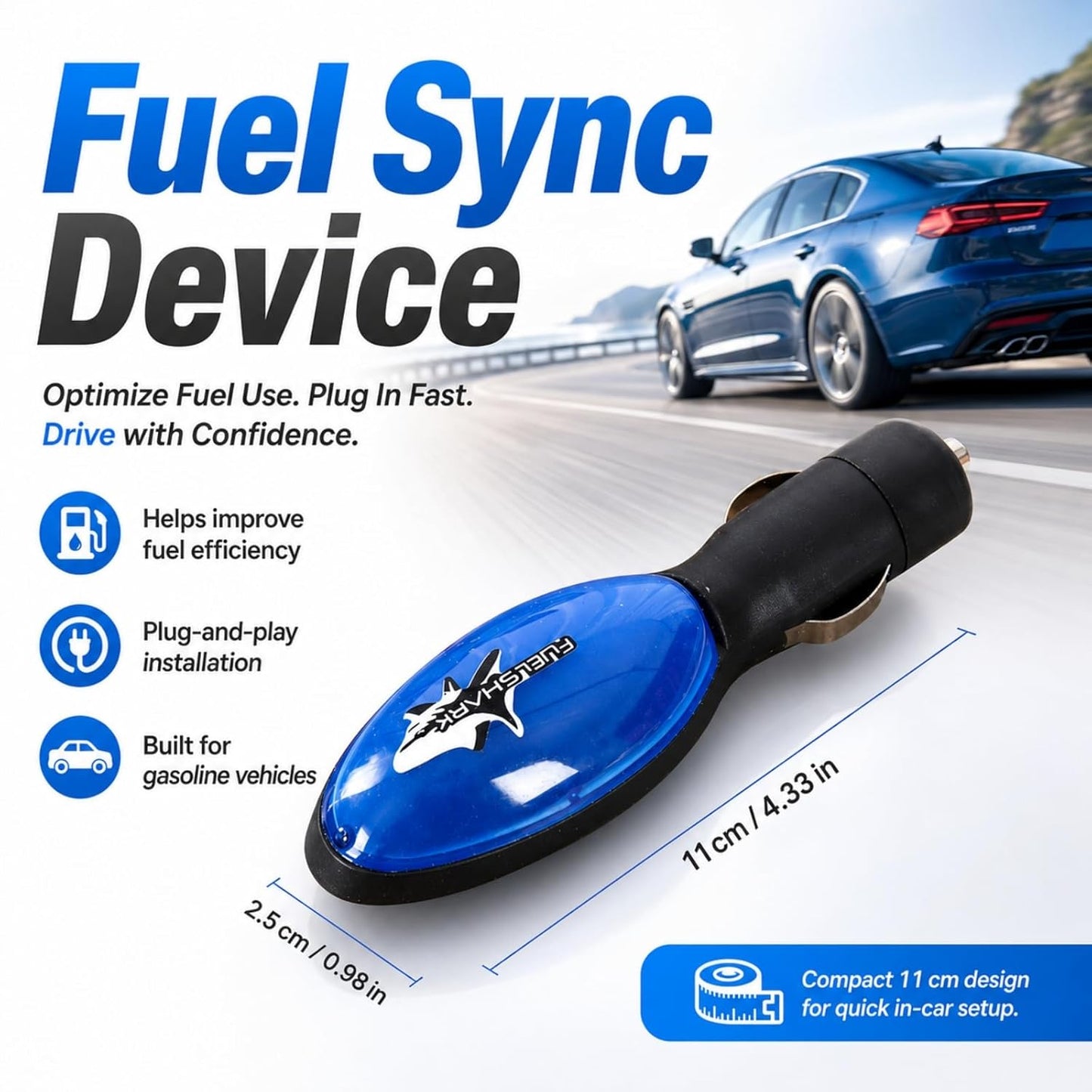 🚗 2026 Új frissítés a FuelShark Fuel Sync-hez - üzemanyag-megtakarítás autókban és teherautókban, kiömlések megelőzése
