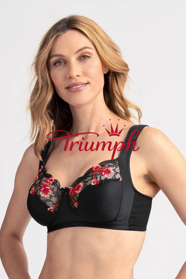 TRIUMPH - 3 DB (65A-120H) 💝 HÍMZETT FEHÉR RUHÁK ✨