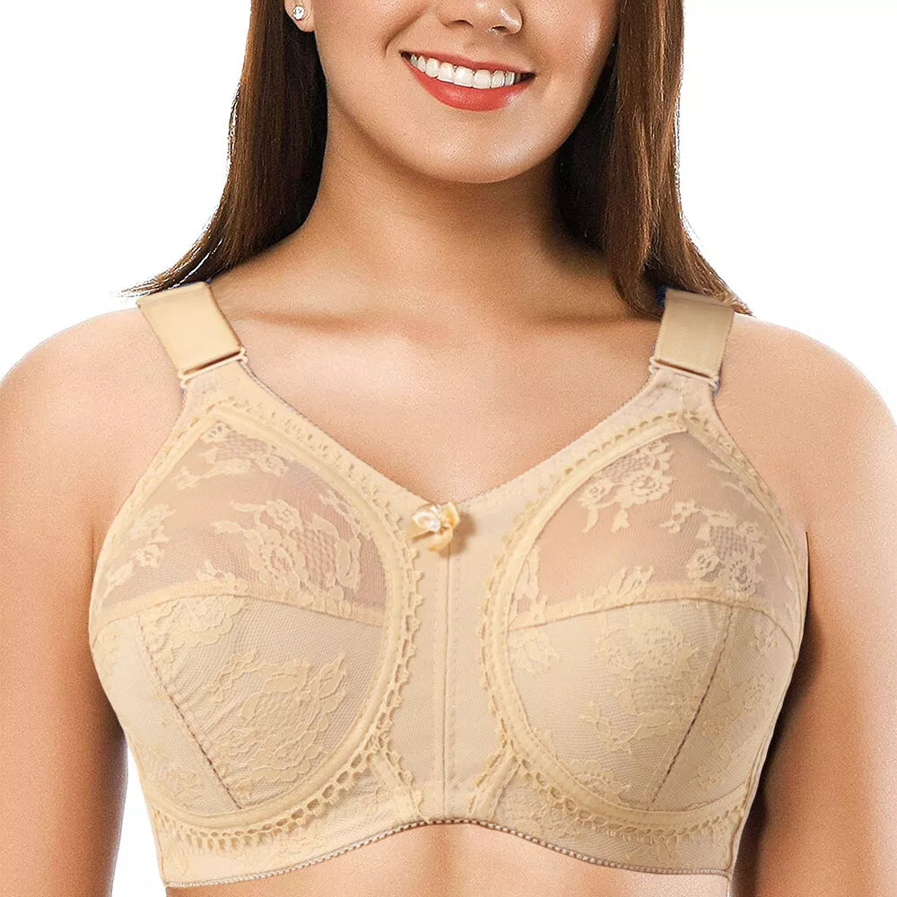 💖Triumph® 4 db-os csomag ✨Átlátszó melltartó habszivacs nélkül nagy mellekre