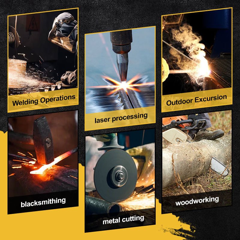 Könnyű, tartós 2 az 1-ben hegesztőálarc és védőszemüveg