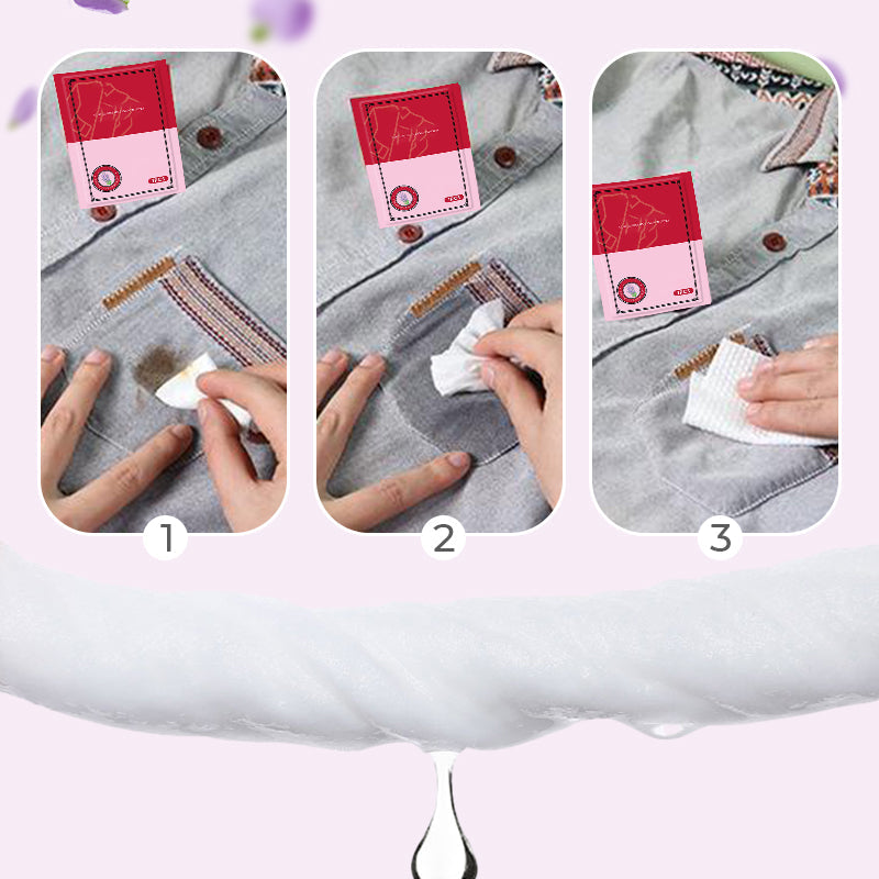 Hordozható folteltávolító kendők