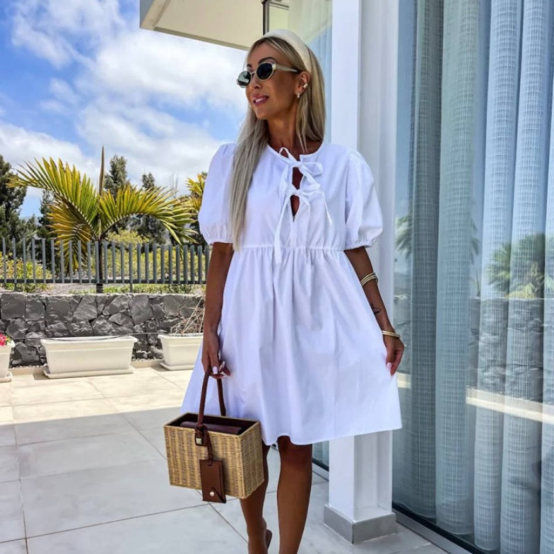 💕 Puffos Ujjú Ruha Masnival Elöl Tiszta Színben