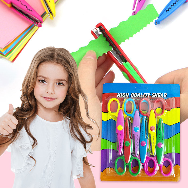 ⏳🔥✂️ Gyerekeknek való biztonsági ollókészlet – Szórakoztató, kreatív és biztonságos a kis kezeknek 🎨✨