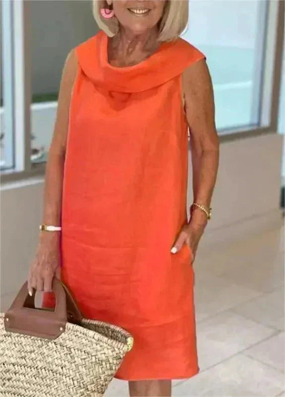 💖Korlátozott kiárusítás 49% KEDVEZMÉNY💖Nyári ruha fodros gallérral