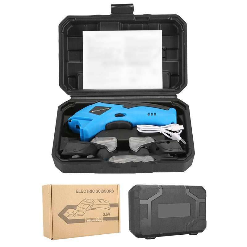 ✂️ Hordozható Kézi Lítium Akkumulátoros Újratölthető Elektromos Szövetvágó Olló