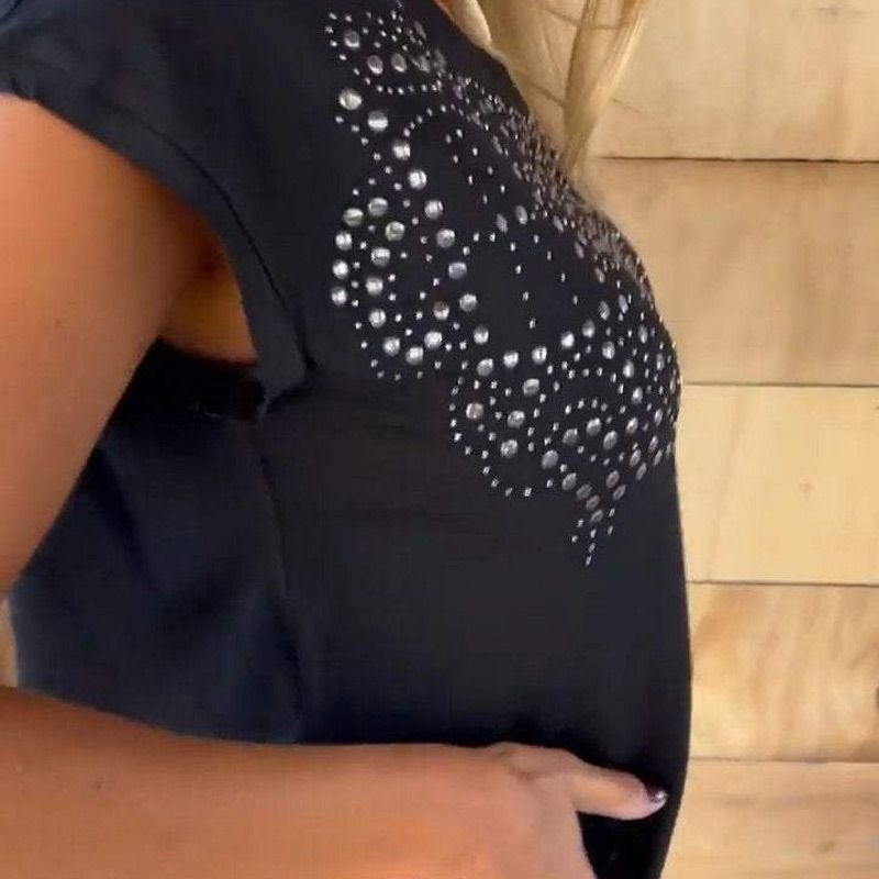 Rövid ujjú női póló