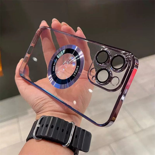 ✨Átlátszó mágneses tok iPhone-hoz