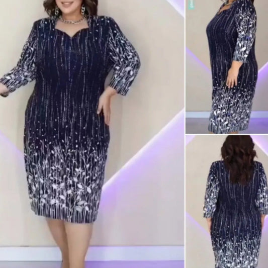 【S-4XL】🌿 Elegáns női hosszú ujjú ruha