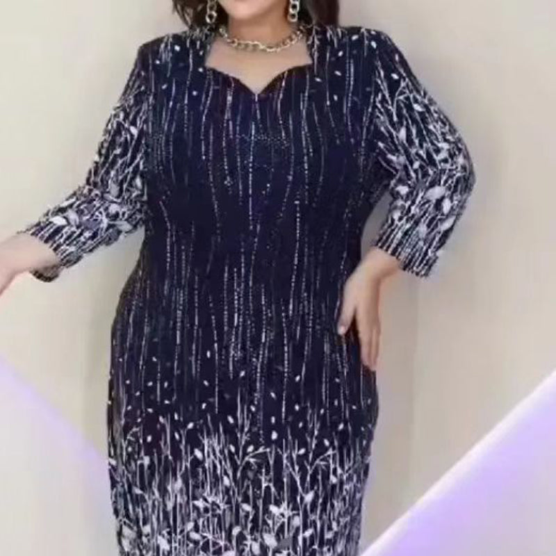 【S-4XL】🌿 Elegáns női hosszú ujjú ruha