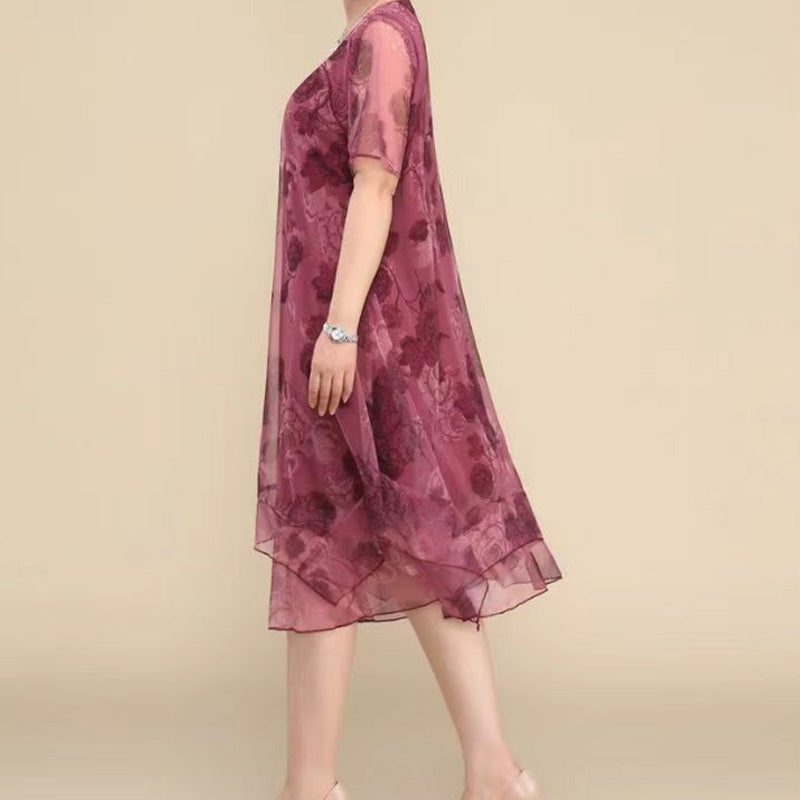 🌺Elegáns, bő sifon ruhák plus size méretekben