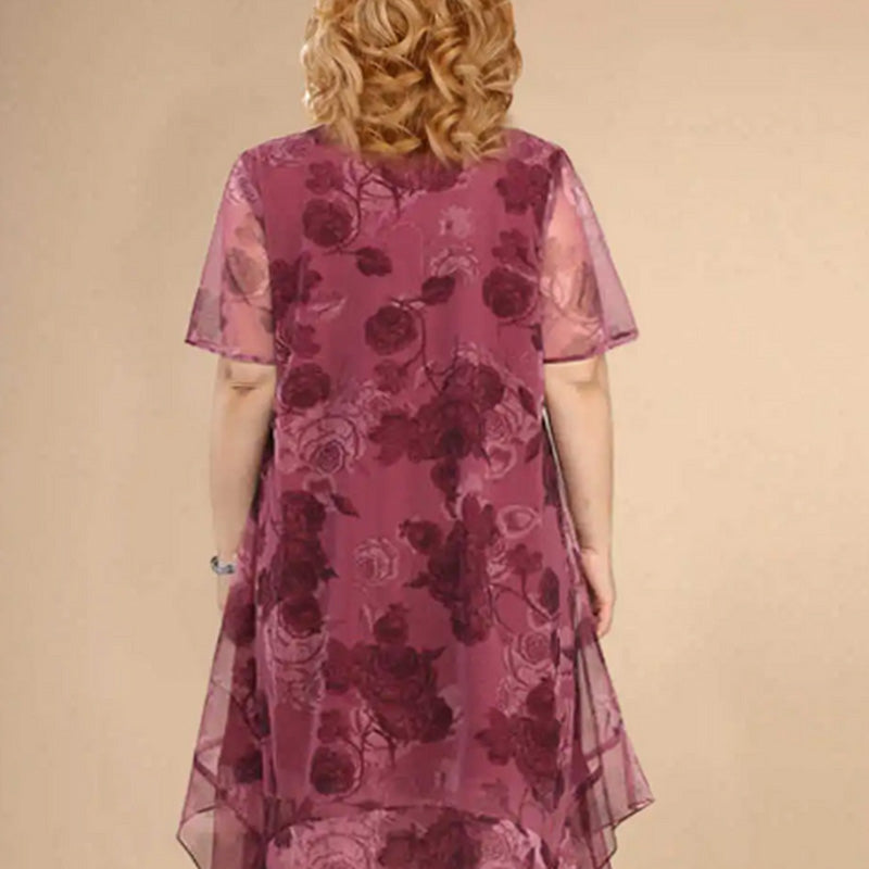 🌺Elegáns, bő sifon ruhák plus size méretekben