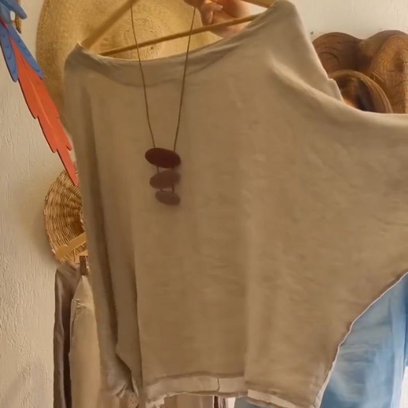 ⏳ Korlátozott ideig 45% kedvezmény! 💥Női bő szabású blúz és bő nadrág virágmintával