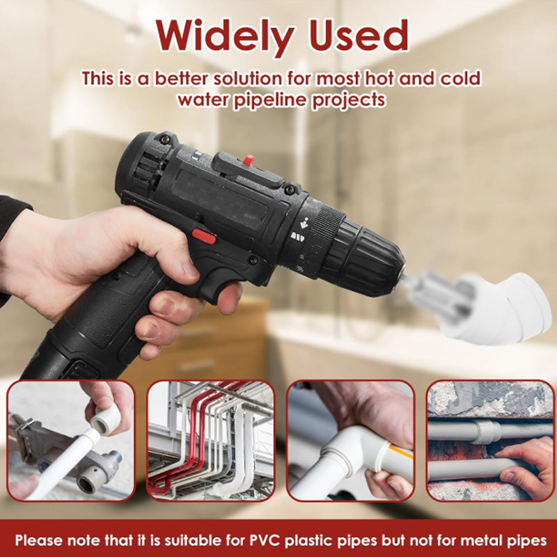 🔩✨Szerszám PVC csövek belső és külső menetének megmunkálásához🔥