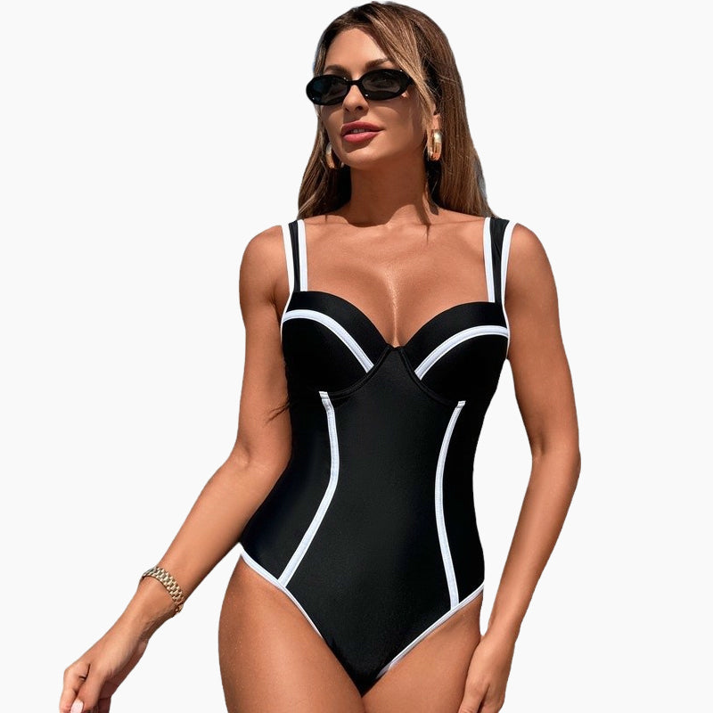 🏖️Karcsú, szexi, egyrészes fürdőruha👙
