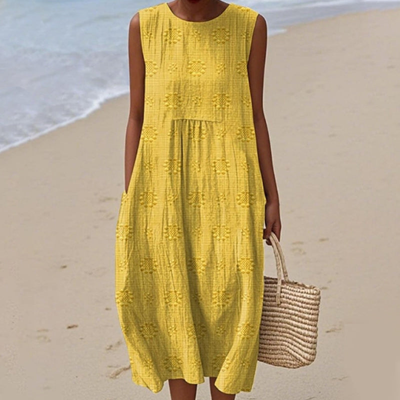 Női lezser ujjatlan ruha