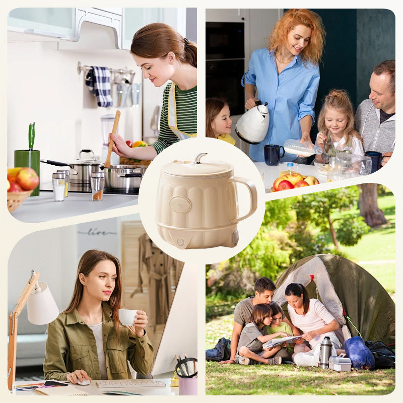 Multifunkcionális elektromos fűtött tejesbögre