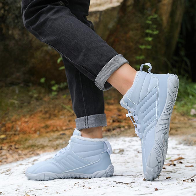 ❄️CSÚSZÁSMENTES ÉS VÍZÁLLÓ TÉLI MEZÍTLÁBAS CIPŐ (UNISEX)👟