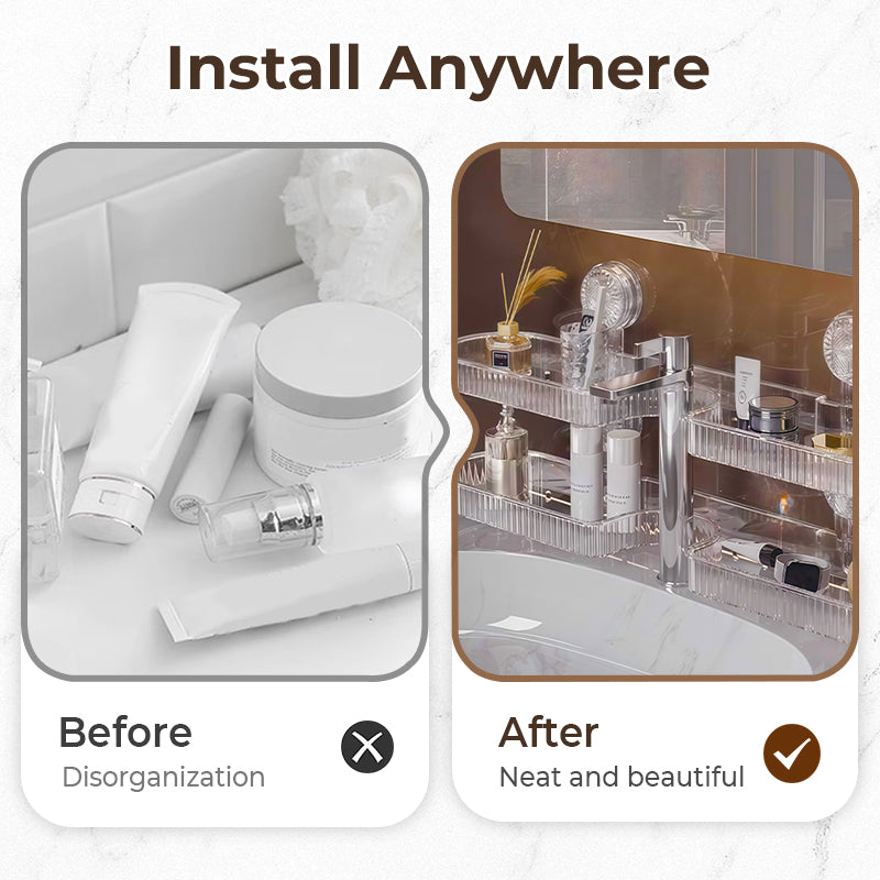 🔥🌿 Univerzális Levehető Csaptelep Tároló Állvány 🛁✨