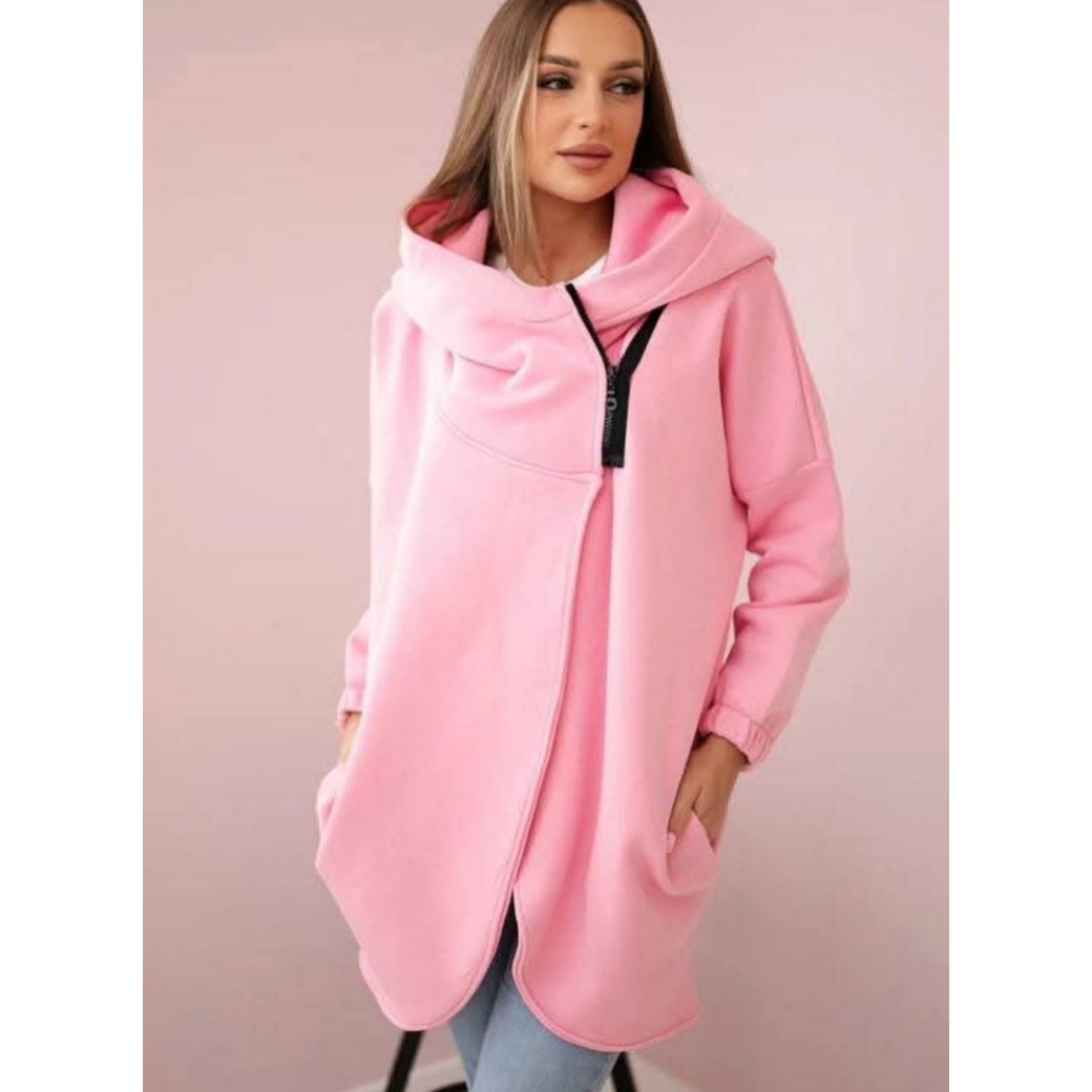 😍 (S-4XL) 🌼 Női túlméretezett vastag kapucnis pulcsi