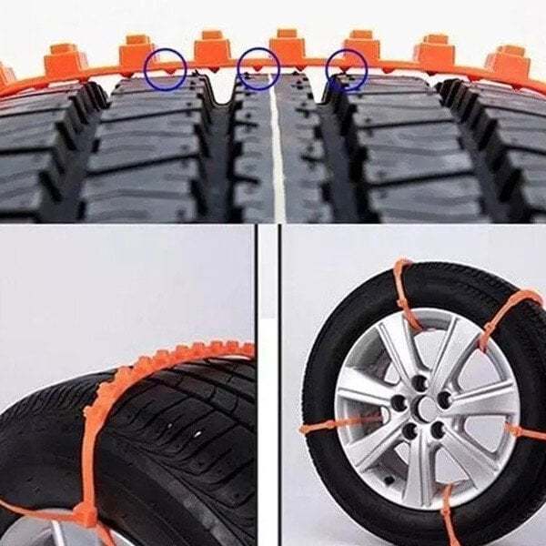 🔥 Korlátozott Ideig! Téli Lánc Akció - Erős, Kopásálló Kivitel ⚠️