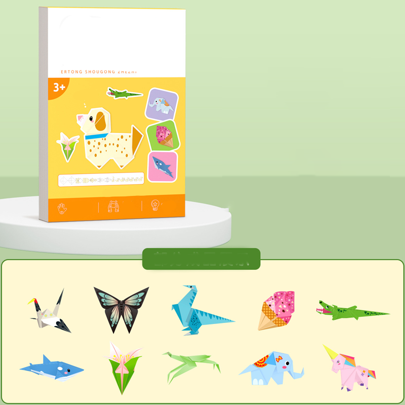 📚 Gyerek origami könyv — 30 origami minta!
