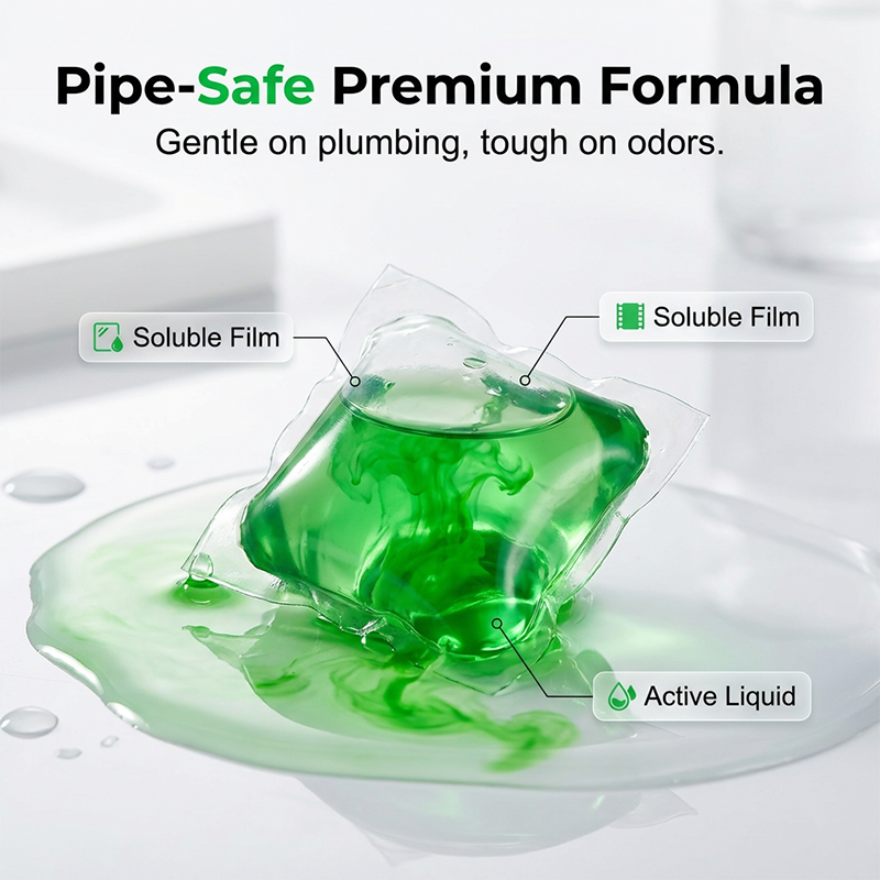 🧬🚰 Bioenzimes lefolyószagtalanító kapszulák: Természetes emésztés és szagsemlegesítés 🛡️✨