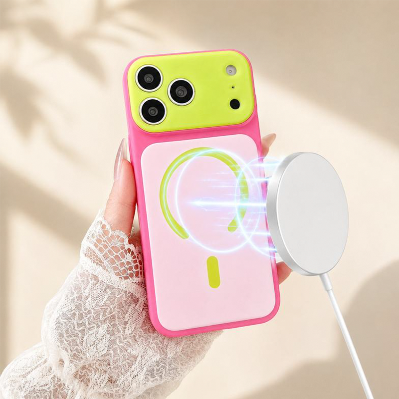 Fejezd ki stílusodat merész színekkel - kontrasztos mágneses telefontok dinamikus dizájnnal. Utánvétes fizetés! 🌈