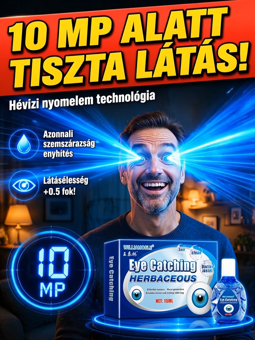 10 másodperces tiszta látás Szemcsepp